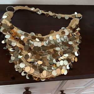 Fun gold bag